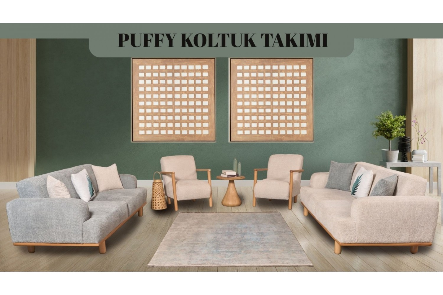 pufy koltuk takımı 3+3+1+1 ankara siteler mobilya kampanya 49990 tl